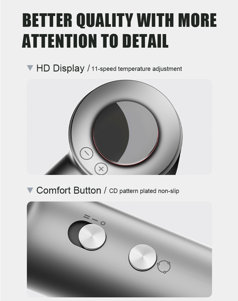 2024 New Negative Ion Hair Dryers for Women | Intelligent Constant Temperature Calibration™️